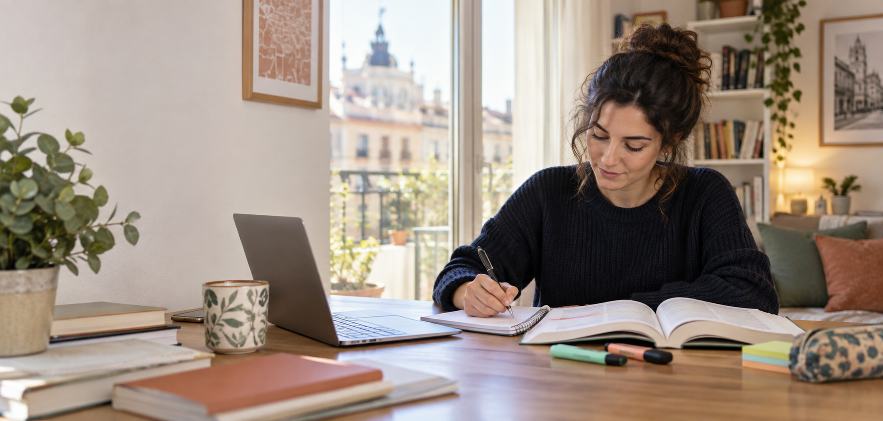 Aspirante preparando Auxiliar Administrativo en Coslada